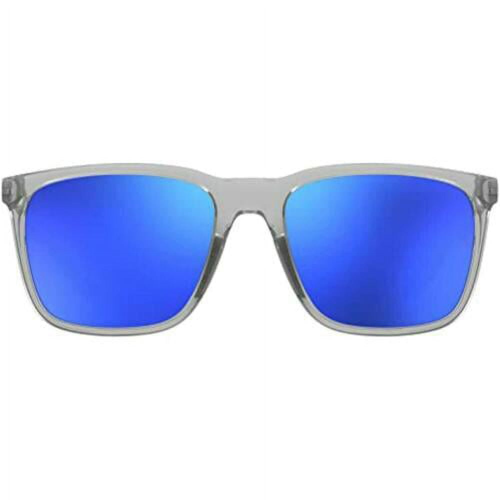 Under Armour Reliance Crystal Grey Soft Square Sunglasses - 063M Z0