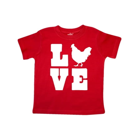 

Inktastic Love Chickens Gift Toddler Boy or Toddler Girl T-Shirt