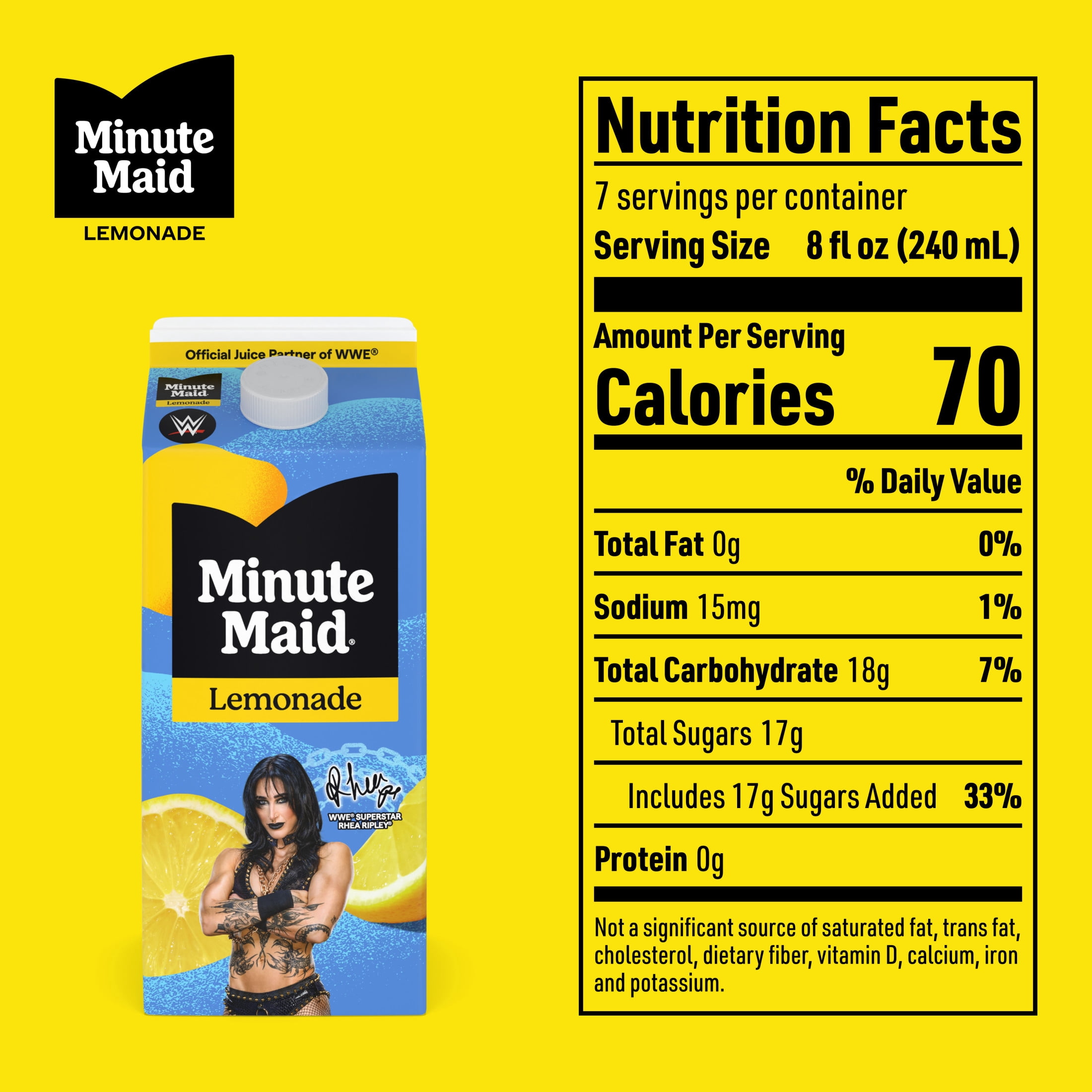 Minute Maid Lemonade Carton, 59 fl oz