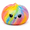 A(Limited Edition), variant on Rainbow Dumpling Squishy,Jumbo Rainbow Dumpling Squishy Toys with Mini Steamer Box - Viral Cute Bao Bun Stress Relief Ball, Soft Slow-Rising Sensory Fidget Squeeze Toys for Teens & Adults