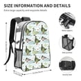 thumbnail image 4 of Easygdp Mallard Ducks Wild Birds Clear Backpack, Transparent Bookbag for School for Women Men, Capacity Clear Bag for College, Travel, 4 of 7