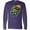 Purple, variant on Inktastic Fishing Long Sleeve T-Shirt