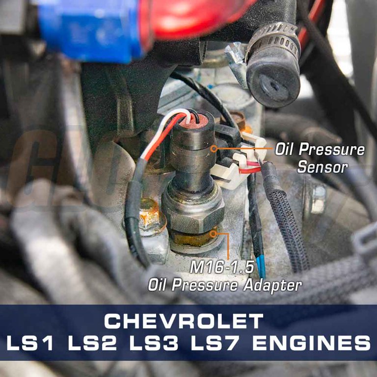 Chevy oil pressure best sale sensor