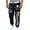 Light blue, variant on Tejiojio Men's and Big Men's Relaxed Fit Men Casual Loose Letter Print Drawstring Elastic Waist Long Pants Trousers