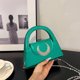 thumbnail image 3 of Bolso de mano de noche para mujer Bolso de fiesta de cóctel con cadena elegante Bolso de mensajero (verde), 3 of 8