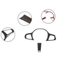 thumbnail image 3 of Furulu Carbon Fiber Look Steering Wheel Cover Trim For Bmw 3 4 Series G20 G42 2019-2023, 3 of 5