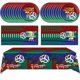 thumbnail image 1 of Decoraciones de fiesta Mainivo, 41 piezas, tema de fútbol de la Copa Mundial 2026, 1 of 7