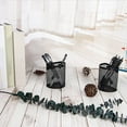 thumbnail image 5 of 2-Pack Black Magnetic desk Caddy Organizer, Metal Mesh Stationary Storage Unit, Pencil Holders & Pen Holders, desk Pencil Holder Organizer, Pencil Holder desk Organizer, Pen, 5 of 6
