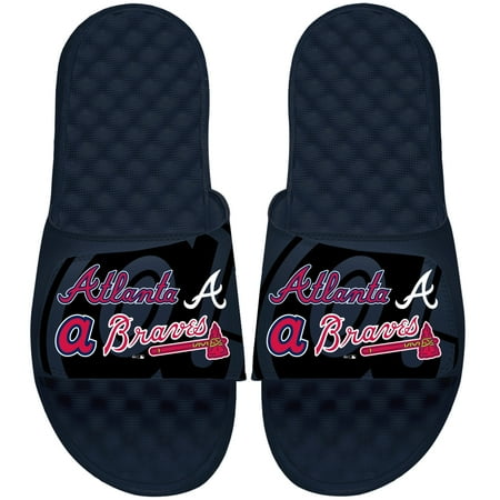 

Men s ISlide Navy Atlanta Braves Collage Slide Sandals