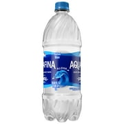 Aquafina Purified Bottled Drinking Water, 1 Liter Bottle