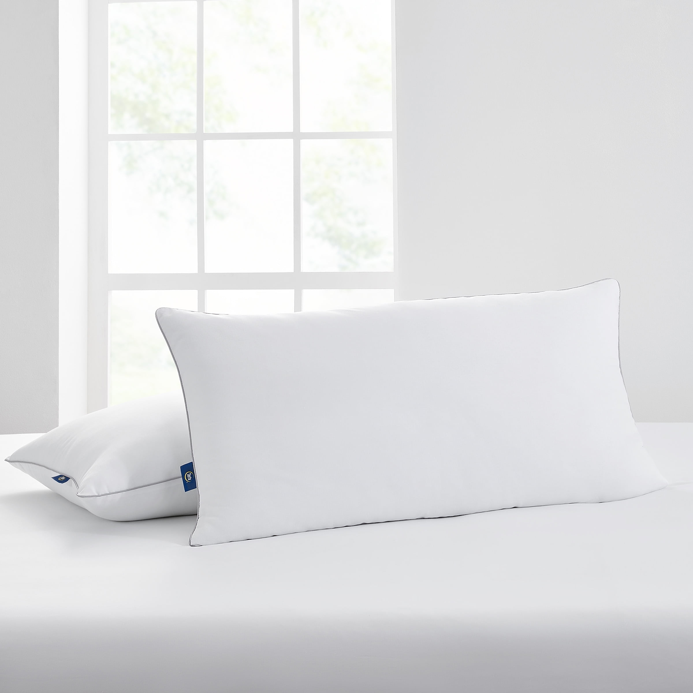 Sertapedic Endless Comfort Bed Pillow, King, 2 Pack 