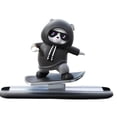 thumbnail image 1 of Car Mounted Cartoon Bear Doll, Center Console, Dynamic Decoration Car Creative Sliding Bear, E6u3, 1 of 8