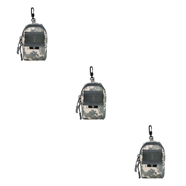 Soidarity Bolsa adjunta Bolsa enganchable al aire libre Bolsas de teléfono de camuflaje impermeables Fanny Pack Kit Accesorios de Camuflaje gris Type1 NO1 Soidarity CBP381794