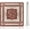08-redwhite-s32"x32", variant on Mahjong Mat 32x32 Non-Slip Noise Reducing - Flower Carnation