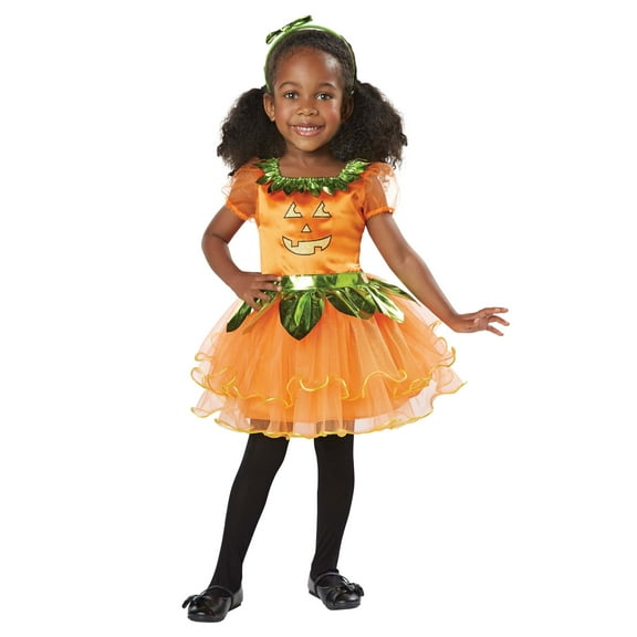 Girl's Toddler Precious Pumpkin Costume