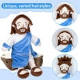 thumbnail image 2 of Muñeca de peluche Enyounr Jesus, estilo bíblico tradicional, 2 of 9