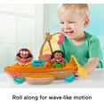 Disney Princess Moana Toys, Moana & Maui’s Canoe, FisherPrice Little People Toddler Toys