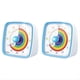 thumbnail image 1 of 2X Temporizador Visual de 60 Minutos con Luz , Temporizador de Cuenta Regresiva, Temporizador Pomodoro con de Iris para Niños y Adultos Azul, 1 of 5