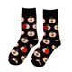 thumbnail image 5 of Calcetines de de casuales de novedad rico y frescos para hombre para mujer , manzana talla inconfundible BLESIY Novedad calcetines de vestir, 5 of 8