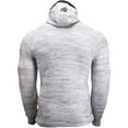 thumbnail image 2 of Keno Zipped Hoodie - White/Black, 2 of 6