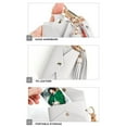 thumbnail image 4 of Cards Photo Holder Wallet, Small Credit Card Holder, 3 Inch Photos Storage Snap Button Design PU Leather Picture Storage Keychains Pocket for Travel Outdoor Gift, 4 of 8