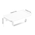thumbnail image 3 of Estante para Peajes de Papel Higiénico onlyliua Sin Perforaciones Estante para Teléfono Celular Estante para Rollos de Papel de Baño de Aluminio Estante para Almacenamiento Dos En U, 3 of 6