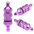 thumbnail image 3 of Filtre à huile et à carburant HSP en alliage d'aluminium pour modèles réduits de voitures RC à l'échelle 1/8 et 1/10 (violet), 3 of 4