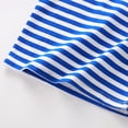 thumbnail image 6 of YUEHUA Toddler Boys Girls T Shirts Kids Colorful Striped Shirt Cotton Crew Neck Short Sleeve Tee Tops Blouse for 0-12 Years, 6 of 8