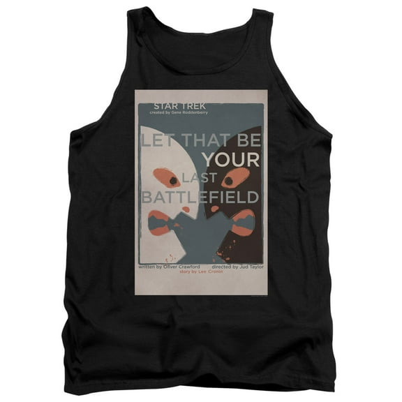Star Trek Tos Episode 70 Adult Tank Top Black
