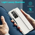 thumbnail image 6 of Compatible Samsung Galaxy Z Fold 2 Case with Strap,Anti-Scratch Shockproof PC Wristband Cover Thin Protective Case for Samsung Galaxy Z Fold 2 Phone Case White,Samsung Z Fold 2 Case Women Men, 6 of 14