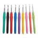 thumbnail image 2 of Crochet Hooks Set Craft Sanding Ergonomic DIY Hand Knitting Art Tools for Beginners Arthritic Hands Yellow Lemon, 2 of 3