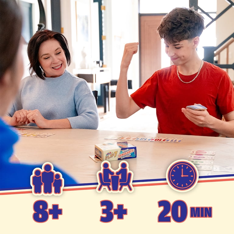 Flip 7: With A Vengeance – Gioco Di Carte Press Your Luck, Take-That, Per Famiglie E Party, 3+ Giocatori, 8+ Anni