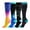 Multicolor, variant on Penkiiy Compression Socks for Men Unisex 4 Pairs Socks Brede Kalf Compressie Sports Socks Multicolor Socks