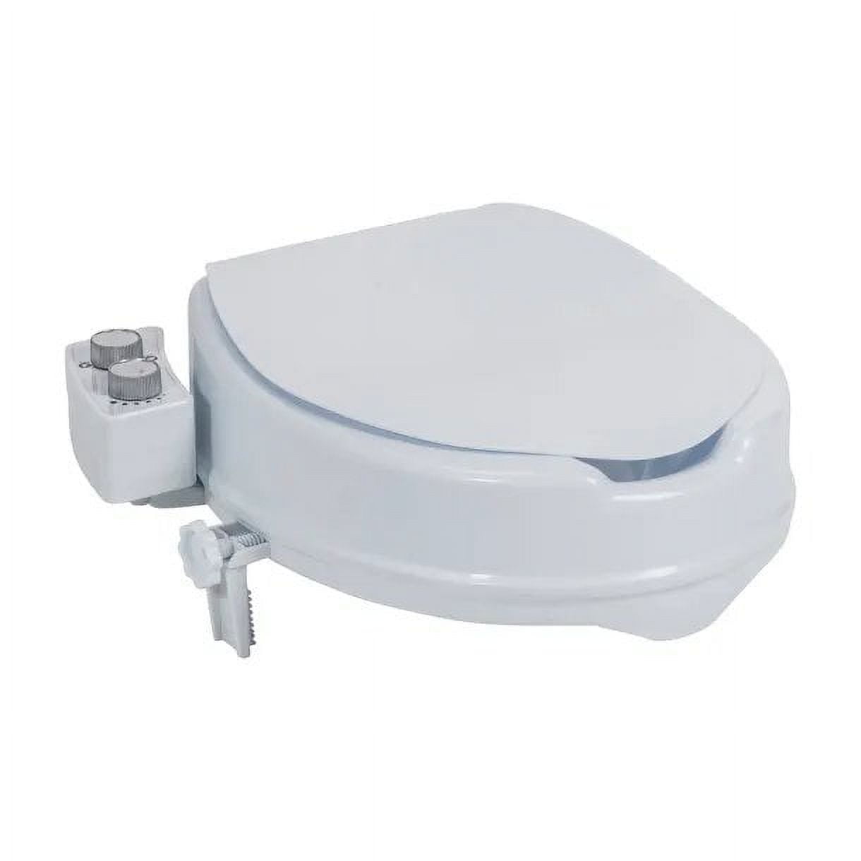PreserveTech Raised Toilet Seat with Bidet, With Warm and Ambient Tempiture Bidet
