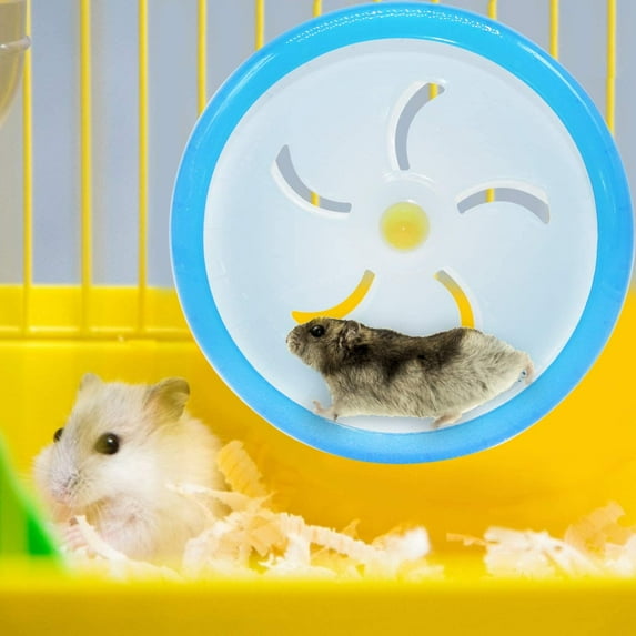 AURORA TRADE Hamster Running Exercise Wheel -- Premium PP Material, Jogging Wheel Indoor Sport Toy for Hamsters Gerbils Mice and Other Small Animals