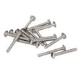 thumbnail image 1 of Flanged Button Head Screws Kit, Chemical Prevention A2-70 Stainless Steel Buttons Heads Socket   Wider Bearing  Perfect Look  For Construction, 1 of 8