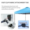 thumbnail image 5 of CROWN SHADES 10x10 Pop Up Canopy Patented Center Lock One Push Instant Outdoor Canopy Tent Sky Blue, 5 of 8