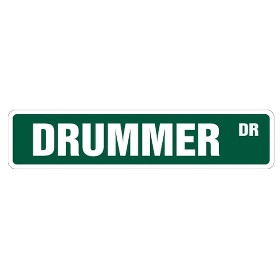 SignMission SS-Drummer 4 x 18 in. Drummer Street Sign
