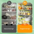 thumbnail image 5 of 20pcs Reusable Transparent Storage Bag -keeping Bags Zip Lock Bag Food Grade Kitchen Organizer Freezer Bag, L, 5 of 5