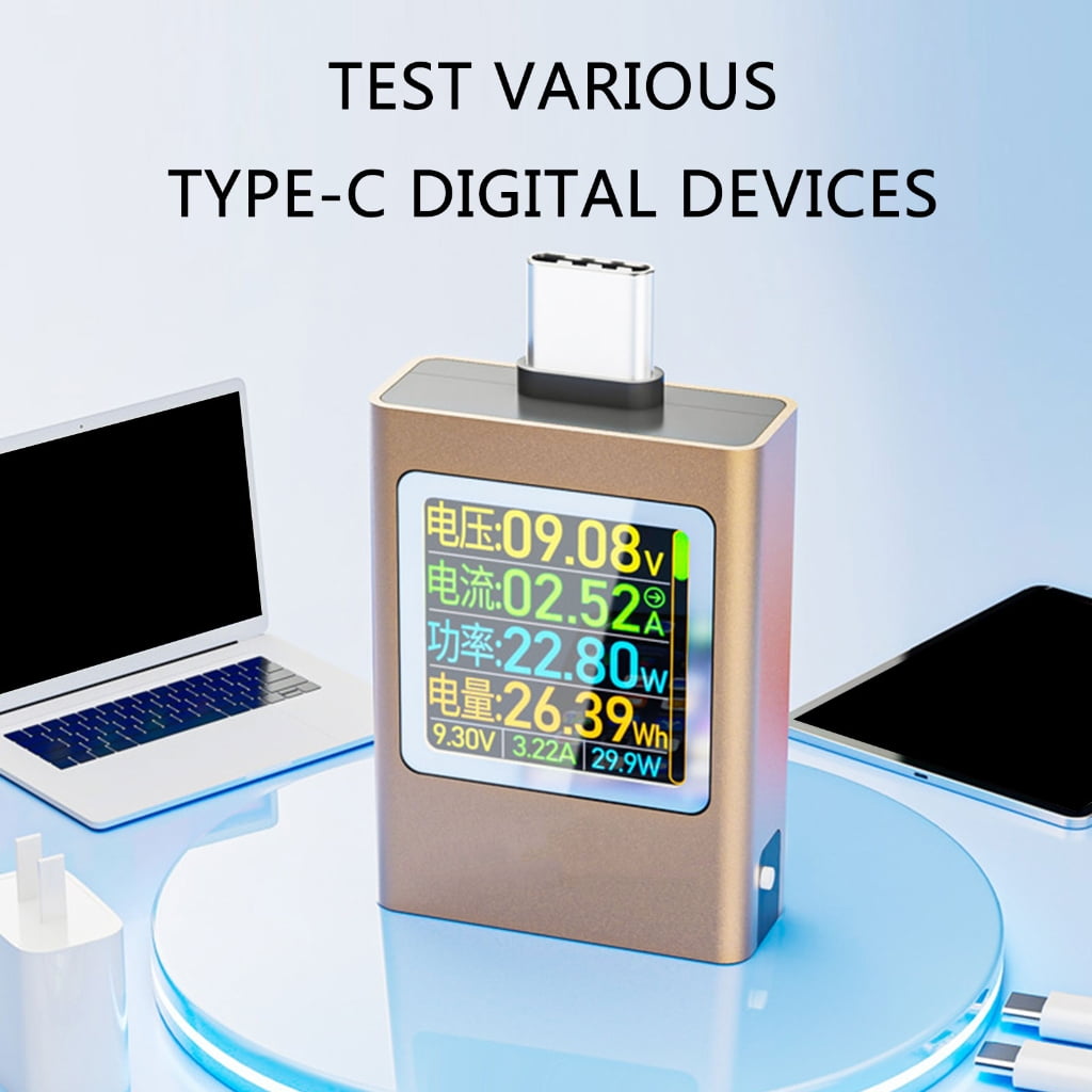 Yokua Digital Multimeter Charging Analysis With Voltage Wattage Current Tester Meter