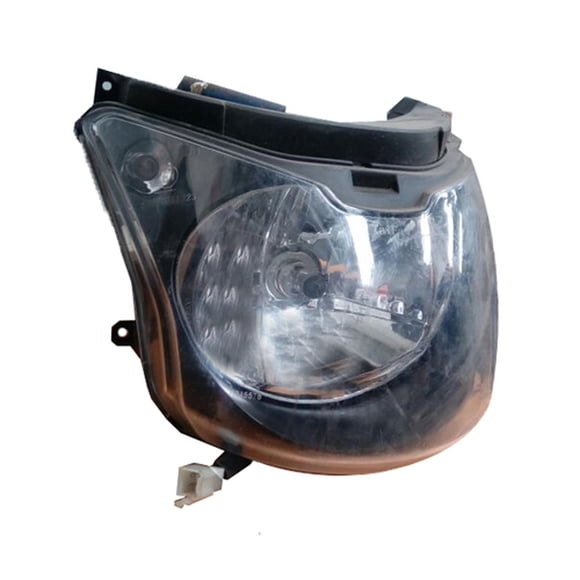 Faro completo para moto Sonik modelo GPX Color Negro Tipo de luz led