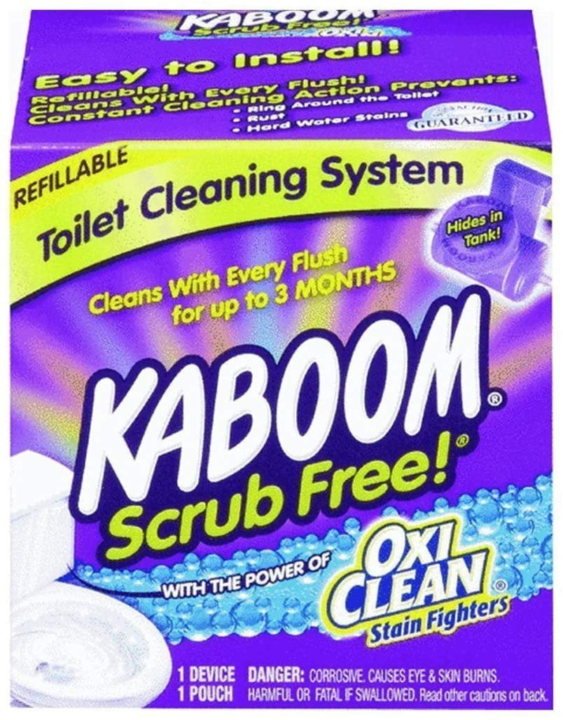 Church And Dwight 35113' kaboom Scrub Free Toilet Cleaning System (Pack of 2)