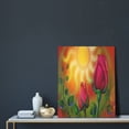 thumbnail image 5 of Sikiie Rose Psychedelic Print Canvas Decorative Hanging Painting, Anti-shrinkage Hanging Frame, Suitable for Home, Office Wall Decorations, 5 of 6
