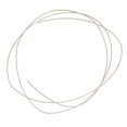 thumbnail image 1 of Vogacara 50cm 925 Sterling Wire for Beading Wire Jewelry Making Juguetes de construcción Plata 0.6 mm, 1 of 1