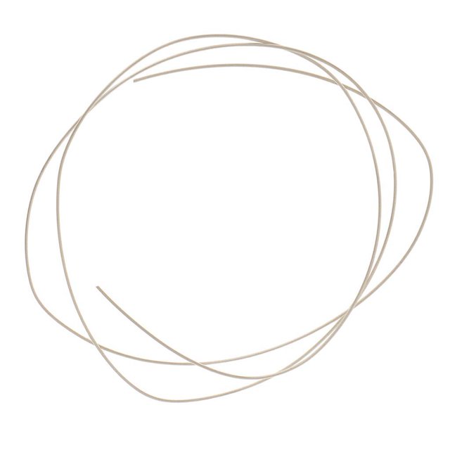 Vogacara 50cm 925 Sterling Wire for Beading Wire Jewelry Making Juguetes de construcción Plata 0.6 mm
