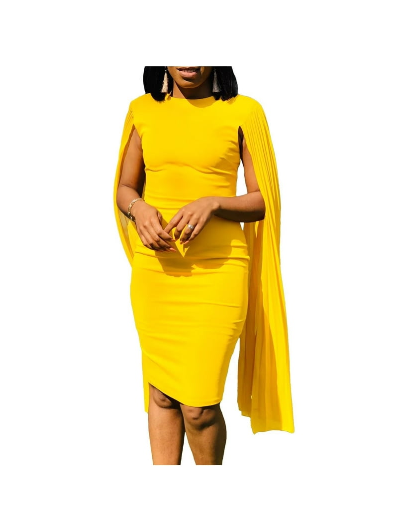 Plus Size Dresses Wedding Guest,Mother of The Bride Cocktail Cape Dresses -  Walmart.com