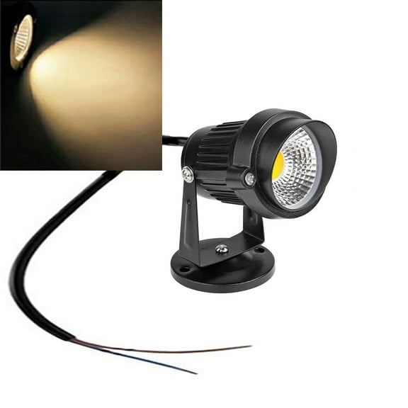 Luysn Spotlight,Led Landscape Up Down Light 5W White Led Decorative Spotlight Lamp 110V with Plug for Indoor Outdoor Yard Step Wall Lighting,Spot Lights Indoor,Uplights Indoor