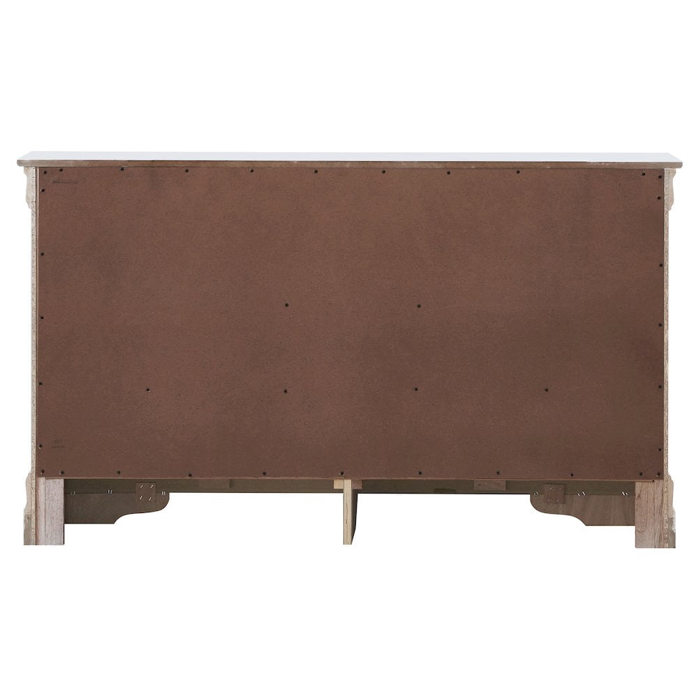 Glory Furniture Verona G6790-D Dresser , Silver Champagne