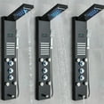 thumbnail image 4 of LED Shower Panel Tower System Rain&Waterfall Massage Black Stainless, 4 of 14