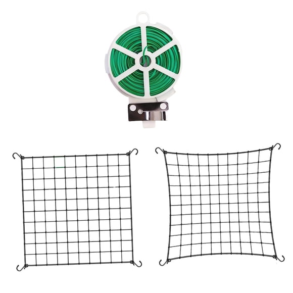 Almencla Trellis Netting Elastic Plant Net for Fruits Outdoor Climbing Plants Support XL
